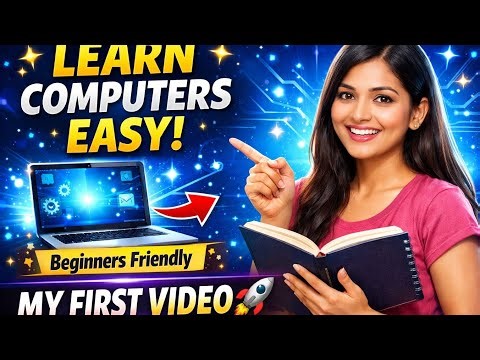🌸 My First YouTube Video | Computer Learning Made Easy..