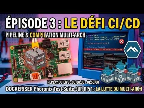 Benchmark Raspberry Pi : La CI/CD me résiste ! (Docker multi-arch)