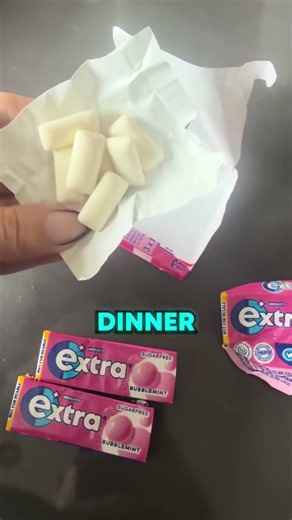 Weirdest Way To Open Gum🤣😯