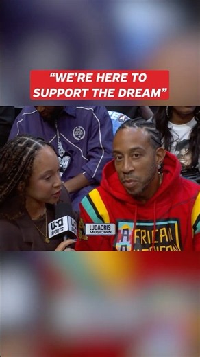 Ludacris Brings His Daughters to Support the Atlanta Dream in Game 3
