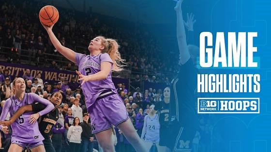Michigan vs. Washington | Highlights | Big Ten Women's Basketball | 01/01/26