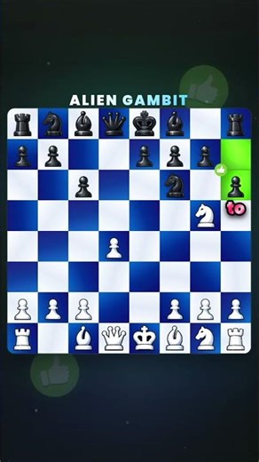 Alien gambit in chess 👽 #Chessmakta