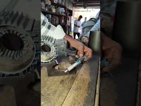 Three-phase motor winding