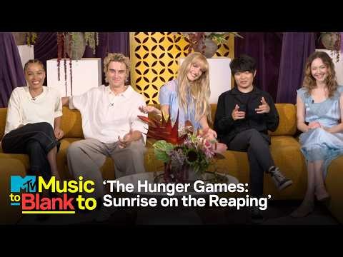 ’The Hunger Games: Sunrise on the Reaping’ Cast Creates a Custom Playlist | MTV Music To Blank To