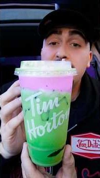 Tim Hortons New Strawberry Matcha
