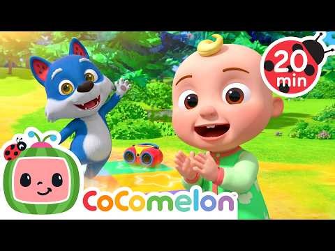 Dance Like An Animal with JJ and Friends! 🐺🐰 | CoComelon Animal Time - Kids Songs
