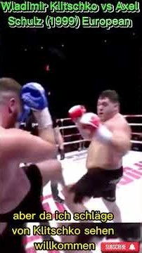 Wladimir Klitschko vs Axel Schulz — BRUTAL Stoppage in Round 8! 😱 | 1999