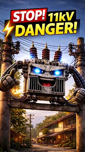 11kV Transformer Explained!” #electronics #facts