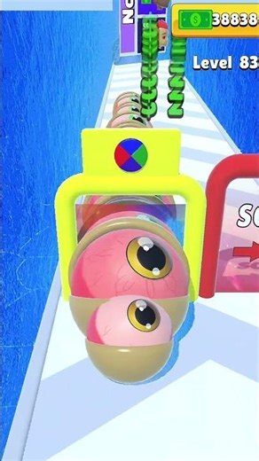 Eyeball Stack Run lvl 83 #ytshorts #gaming #ybgames