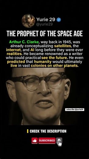 The Man Who Knew Too Much: How He Predicted Our World in 1945! 🛰️🤯