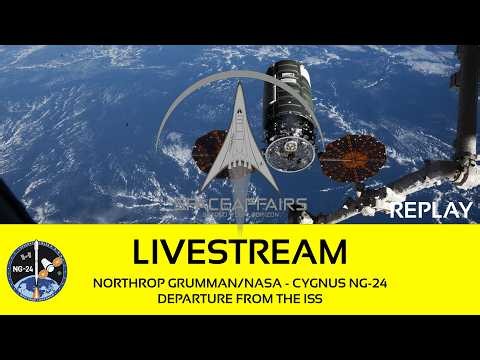 Northrop Grumman - Cygnus NG-24 - Departure International Space Station ISS - Oktober 9, 2026