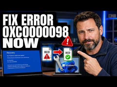 How to Fix Error 0xc0000098 Boot Configuration Data in Windows 11/10