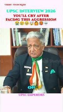 Anger on top Deepak Vohara Sir | Study IQ IAS #upsc #ias #ips