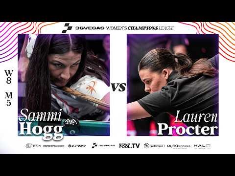 PLENTY TO BE PLEASED WITH | Procter v Hogg | 36Vegas Women's Champions League Week 8 Match 5