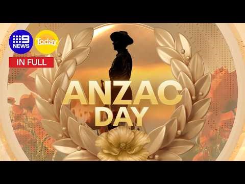 IN FULL: Anzac Day 2026 | 9 News Australia