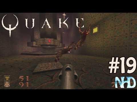 Let's Play Quake (Hard) (pt19) E3M5: The Wind Tunnels