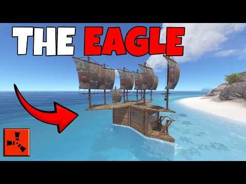 THE EAGLE | FASTEST Solo/Duo BOAT BASE in Rust!