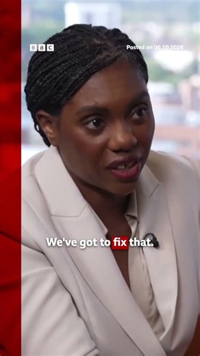 'I want to help young people,' Conservative leader Kemi Badenoch says. #BBCNews
