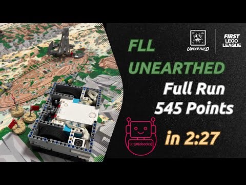 FLL UNEARTHED Full Score 545 points in 2:27 UNCUT