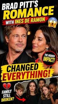 Brad Pitt’s Romance With Ines de Ramon Changed EVERYTHING! The Hidden Impact 😱