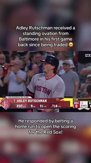 A meaningful return for Adley Rutschman in Baltimore 👏