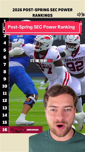 SEC Football: Post-Spring Power Rankings 2024