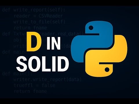 D in SOLID на python примерах