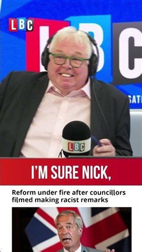 Nick Ferrari tests Reform supporter’s loyalty