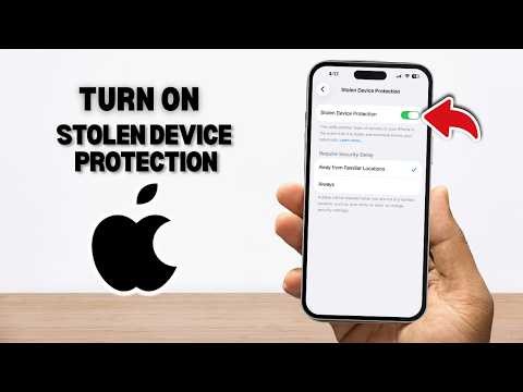 How to Turn On Stolen Device Protection on iPhone (2026)