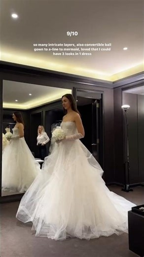 Vera Wang bridal may be understated but still so good 👰🏻‍♀️ #bridaltrends #weddingdress #2026bride