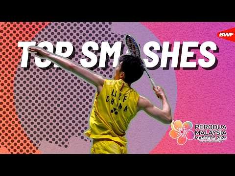 PERODUA Malaysia Masters 2026 | Top Smashes of the Week
