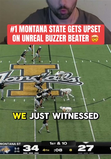 GAME OF THE YEAR IN MONTANA STATE VS. IDAHO 😱😳 #football #collegefootball #idaho #montana #cfb