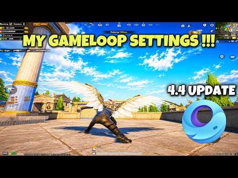 Gameloop Best Settings 4.4 Update | PUBG Mobile Emulator New Update | Gameloop Lag Fix Settings