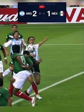 Argentina vs Mexico 2-1 | All Goals & Extended Highlights | World Cup 2006 Round of 16