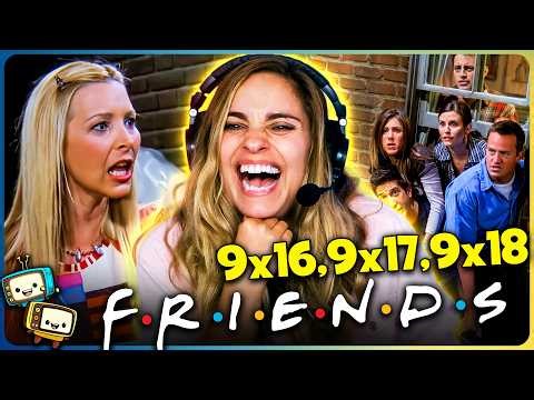 FRIENDS (2002) Season 9 Episodes 9x16, 9x17 & 9x18 Reaction! | First Time Watch!