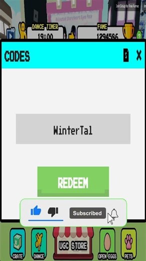 *NEW* CODES IN DANCE FOR UGC ROBLOX TODAY!