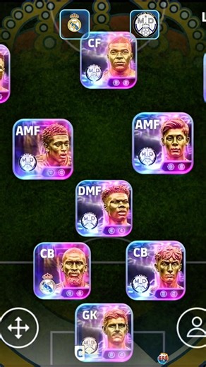 ⚪ Current Real Madrid Max Rated XI! 🔥 Mbappé • Vini • Bellingham | eFootball