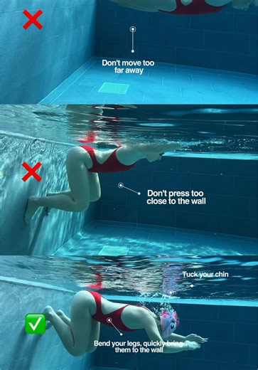 Swimming Basics: How to Push Off the Wall Effectively