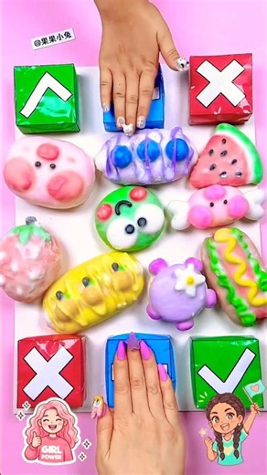 Squishy Trading Challenge! 🧁 (Who Wins?) 😱 #diy #satisfying #shorts #squishy #fypシ #needoh #fidget