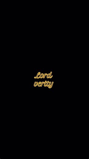 Lord verity with lyrics