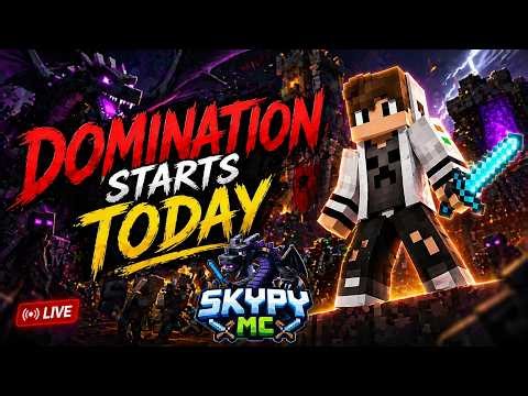 Making Farms in SKYPYMC | Day 3 | Join now | Minecraft java/Bedrock | Subscribe
