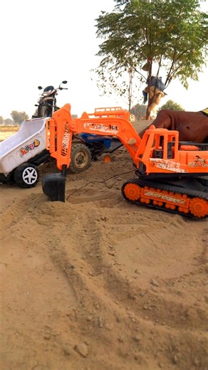 jcb loading मिट्टी video #Gneshatoy #youtube #shorts #video #minitractor #shortvideo