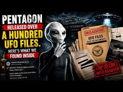 ALIEN LEGACY - THE PENTAGON RELEASE HUNDREDS UFO FILES
