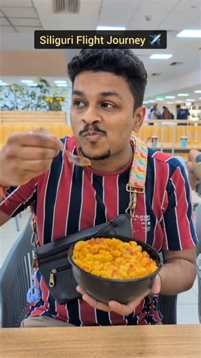 What I Eat in a Day - Delhi Siliguri Flight Edition 🤤🔥