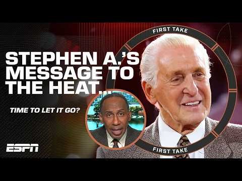 Stephen A. calls for Pat Riley to 'STEP UPSTAIRS' and give up the reigns at the Heat 👀 | First Take