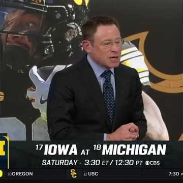 Iowa-Michigan: Underwood’s arm vs Hawkeyes’ run game | Big Ten Football