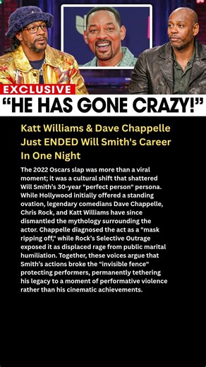 Katt Williams & Dave Chappelle Just ENDED Will Smith's Career In One Night