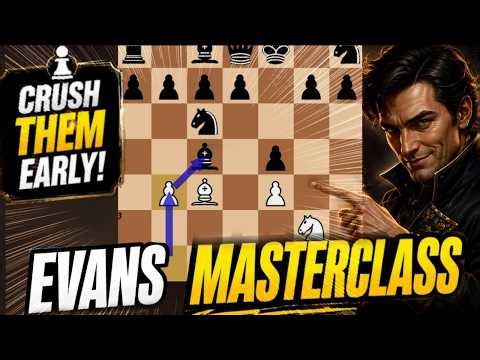 Evans Gambit Full Course | Deadly Traps & Brutal Attacks