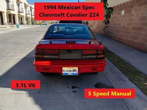 Not A Pontiac Sunbird GT - 1994 Mexican Spec Chevrolet Cavalier Z24 - 51211G