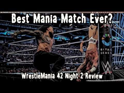 WrestleMania 42 Night 2 Review Roman vs CM Punk | Job Guys Wrestling Podcast | WWE WWF AEW WCW NXT